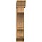 Ekena Millwork Balboa Traditional Rough Sawn Bracket w/ Offset Brace, Western Red Cedar, 8"W x 32"D x 40"H BKT0806X32X40BOA01RWR - alternate 3